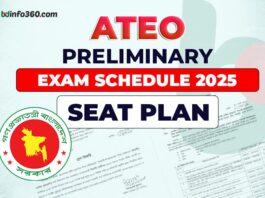 ATEO Preliminary Exam Schedule 2025